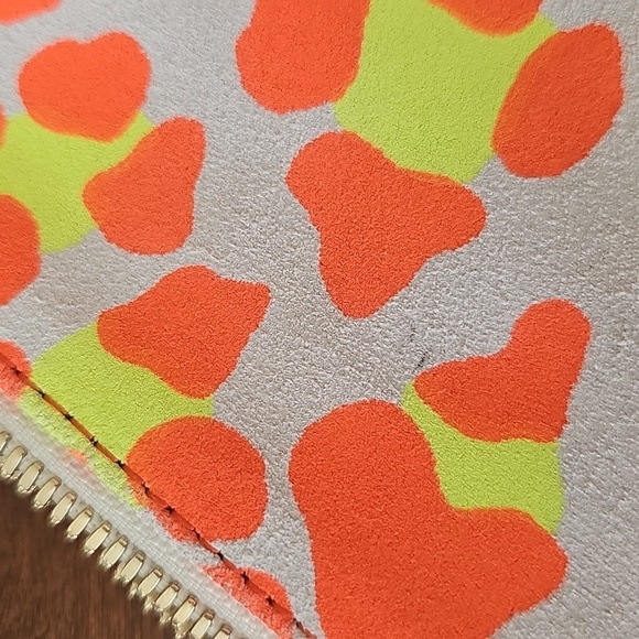 Clare V Neon Leopard Foldover Clutch With Tabs And Added Strap - Picture 6 of 6